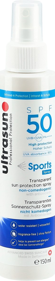 ULTRASUN Sports Spray SPF 50 150 ml