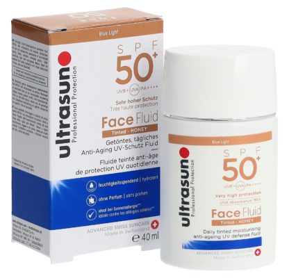 ULTRASUN Face Fluid SPF50+ Tinted HONEY 40 ml – Bild 3