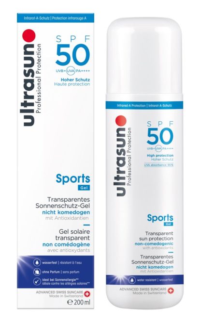 ULTRASUN Sports Gel SPF 50 Fl 200 ml