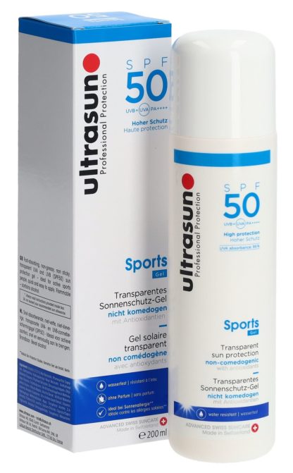 ULTRASUN Sports Gel SPF 50 Fl 200 ml – Bild 3