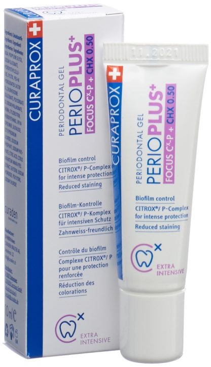 CURAPROX Perio Plus Focus CHX 0.5 % Tb 10 ml – Bild 3