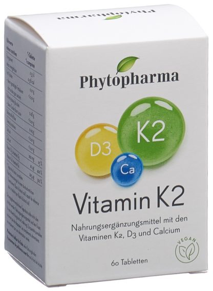 PHYTOPHARMA Vitamin K2 Tabl Ds 60 Stk – Bild 3