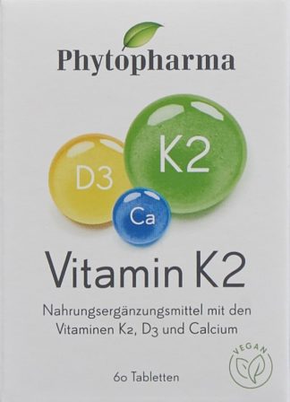 PHYTOPHARMA Vitamin K2 Tabl Ds 60 Stk