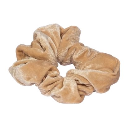 HERBA Scunci 11cm Samt beige – Bild 2