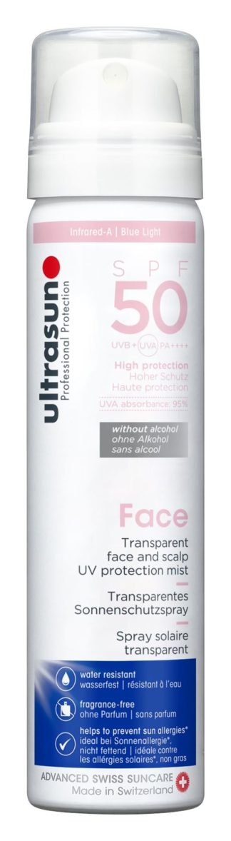 ULTRASUN Face&Scalp UV Protection Mist SPF50 75 ml
