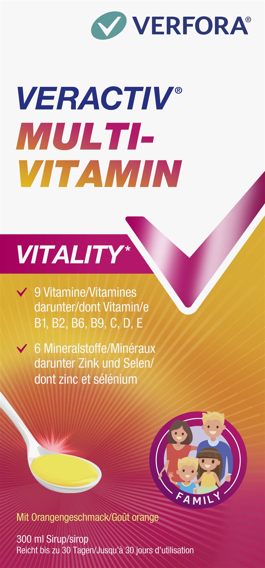 VERACTIV Multivitamin Sirup Fl 300 ml