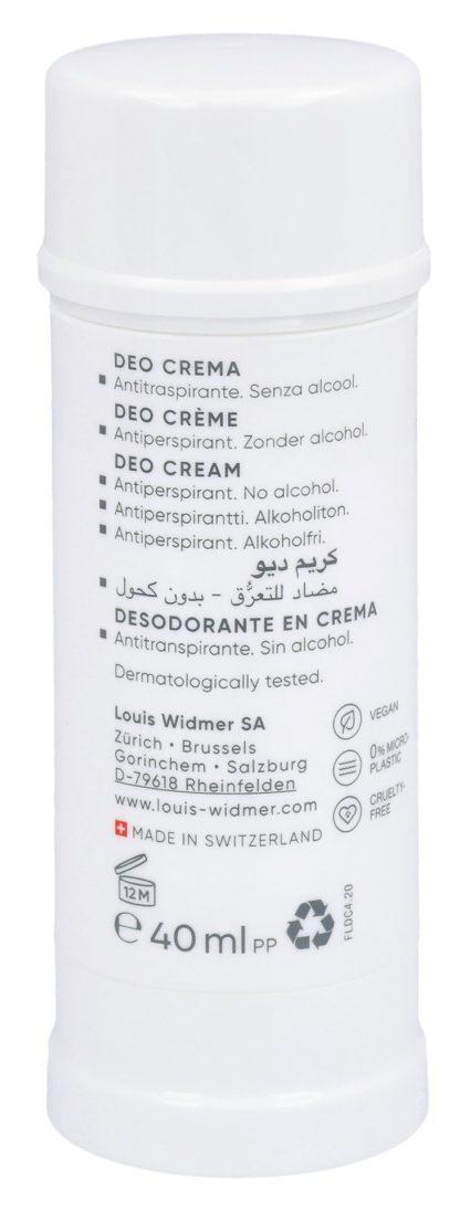 WIDMER Deo Creme Antiperspirant o Parf 40 ml – Bild 8