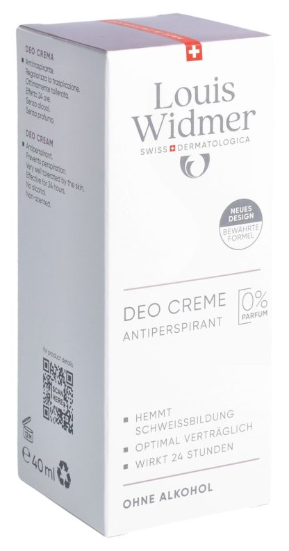 WIDMER Deo Creme Antiperspirant o Parf 40 ml – Bild 3