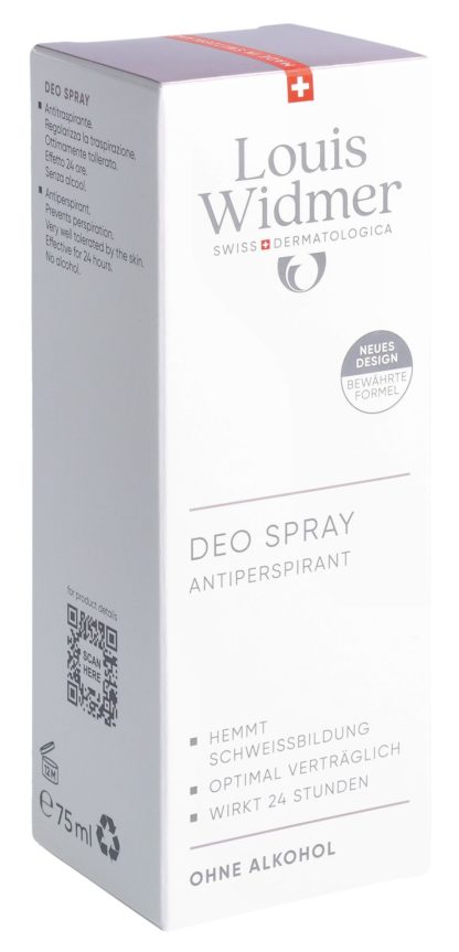 WIDMER Deo Spray Antiperspirant parf 75 ml – Bild 3