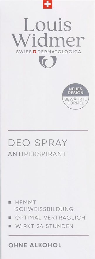 WIDMER Deo Spray Antiperspirant parf 75 ml