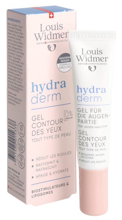 WIDMER Hydraderm Gel Augenpart o Parf 15 ml – Bild 6