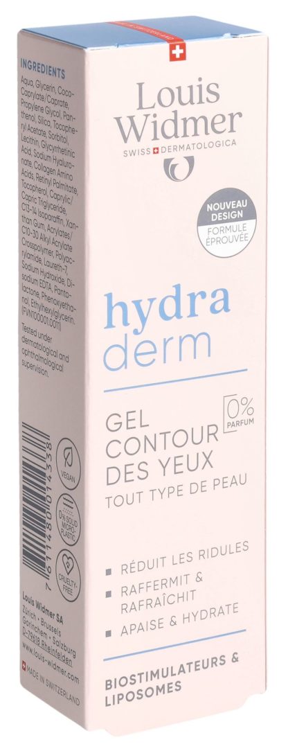 WIDMER Hydraderm Gel Augenpart o Parf 15 ml – Bild 4