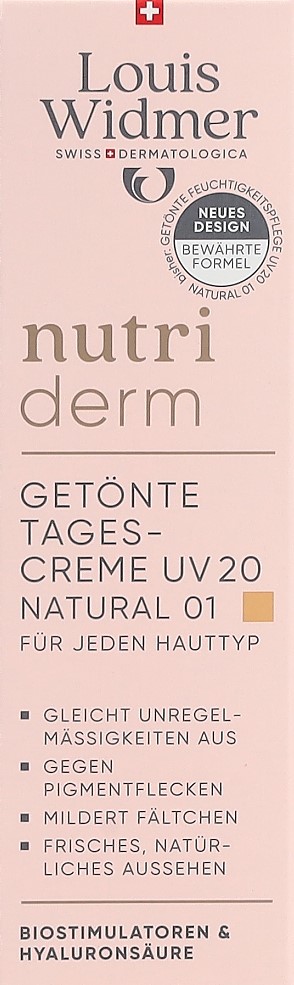 WIDMER Nutriderm Tagescr get UV20 nat parf 30 ml
