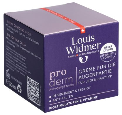 WIDMER Proderm Creme Augenpartie parf 30 ml – Bild 3