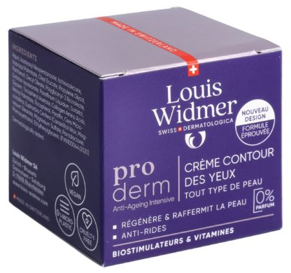 WIDMER Proderm Creme Augenpartie o Parf 30 ml – Bild 4