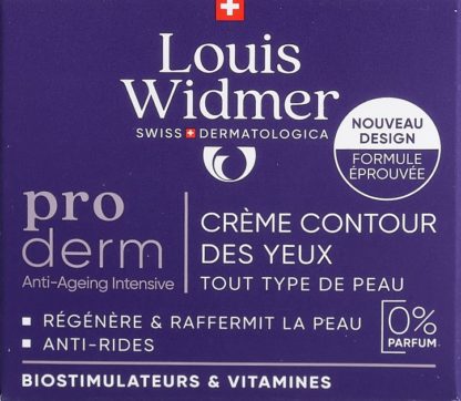 WIDMER Proderm Creme Augenpartie o Parf 30 ml – Bild 2