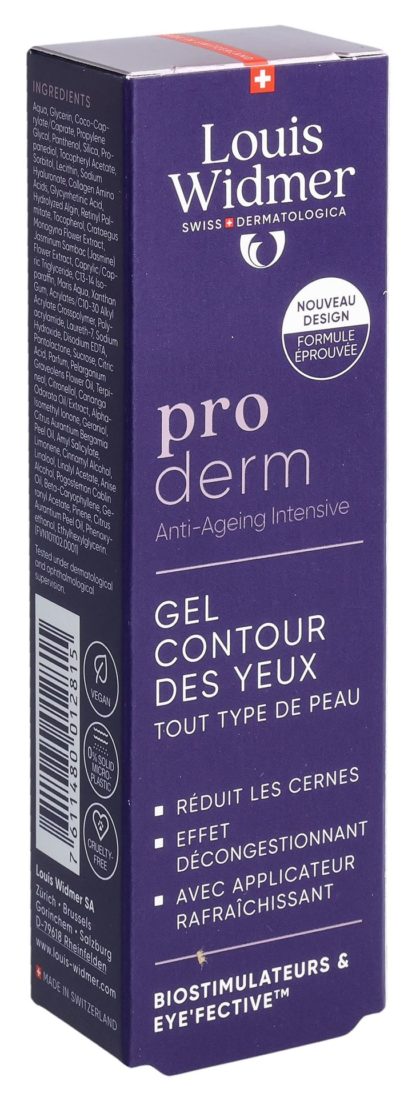 WIDMER Proderm Gel Augenpartie parf 15 ml – Bild 4