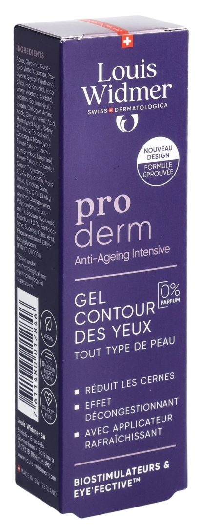 WIDMER Proderm Gel Augenpartie o Parf 15 ml – Bild 4