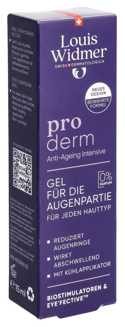 WIDMER Proderm Gel Augenpartie o Parf 15 ml – Bild 3