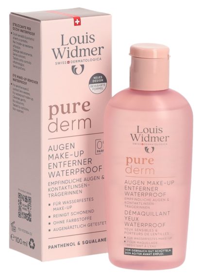 WIDMER Purederm Augen Make-up Entf Waterpr 100 ml – Bild 5