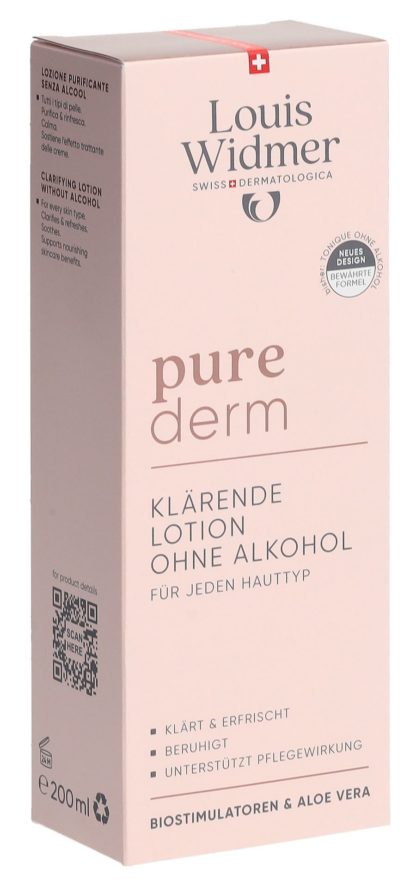 WIDMER Purederm klären Lot o Alkohol 200 ml – Bild 3