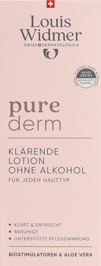 WIDMER Purederm klären Lot o Alkohol 200 ml