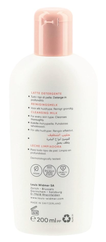 WIDMER Purederm Reinigungsmilch parf 200 ml – Bild 8