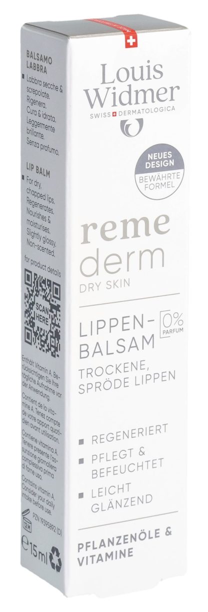 WIDMER Remederm Lippenbalsam o Parf (n) 15 ml – Bild 3