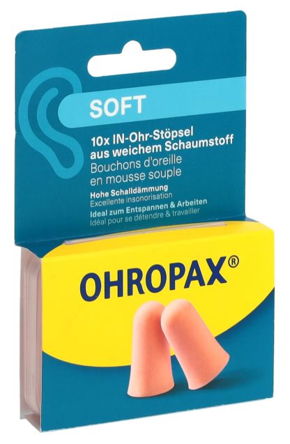 OHROPAX Ohrstöpsel Soft 10 Stk – Bild 2