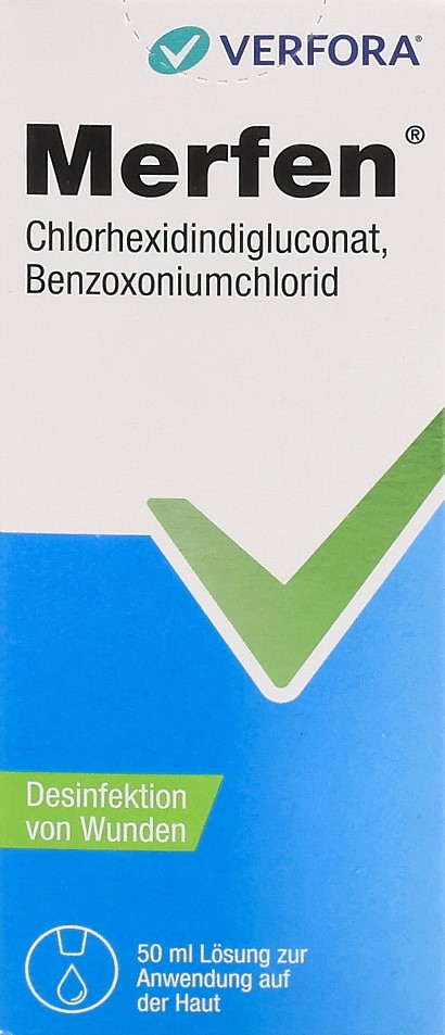 MERFEN wässerige Lösung farblos Fl 50 ml