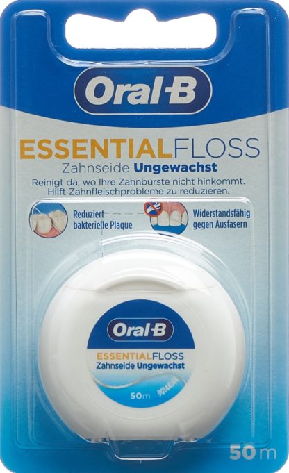ORAL-B Essentialfloss 50m ungewachst