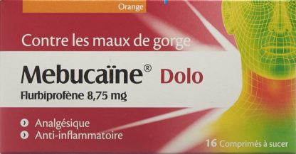 MEBUCAÏNE Dolo Lutschtabl 8.75 mg 16 Stk – Bild 2