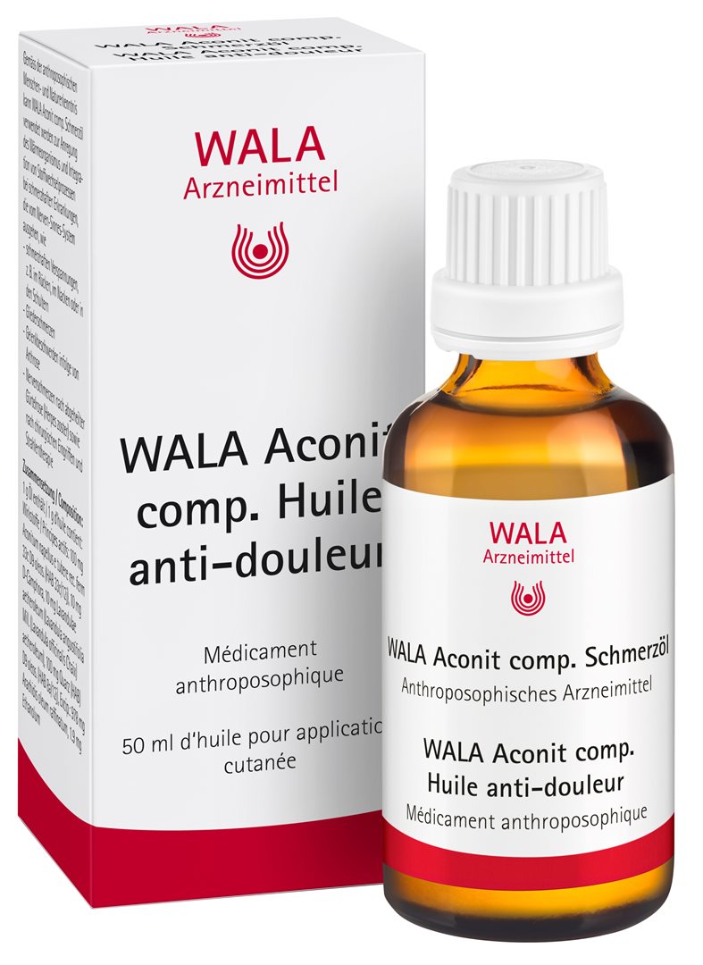 WALA Aconit comp Schmerzöl Fl 50 ml – Bild 4