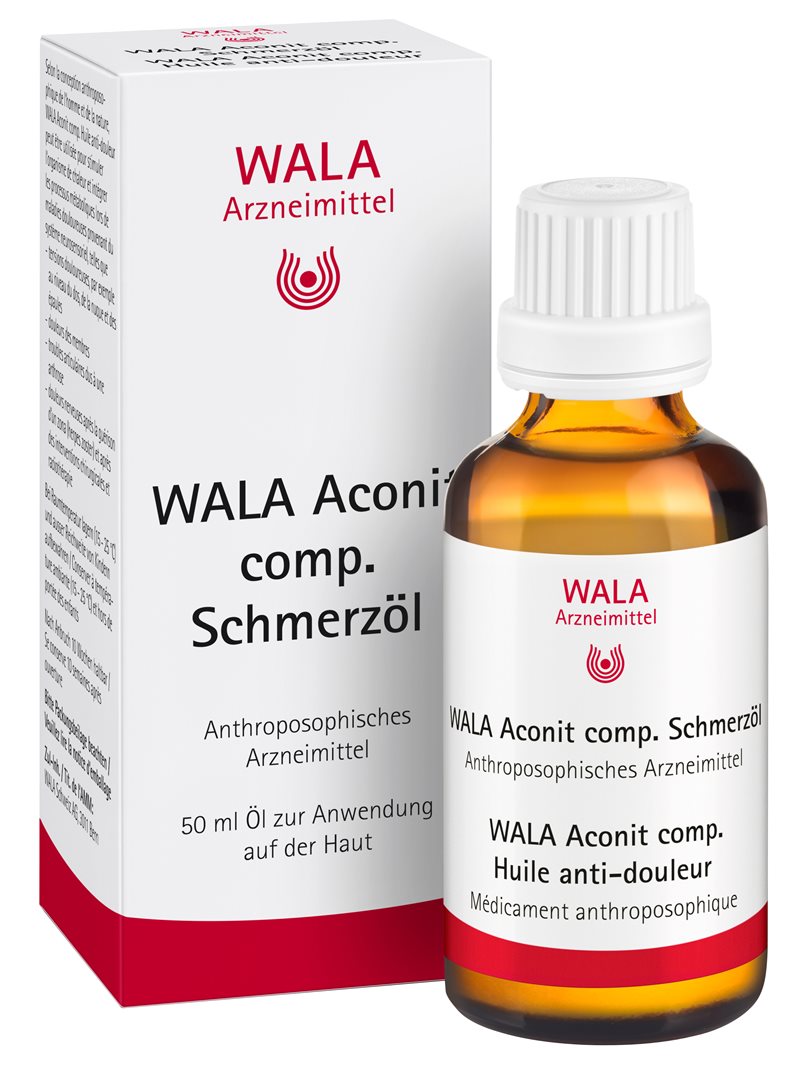 WALA Aconit comp Schmerzöl Fl 50 ml – Bild 3
