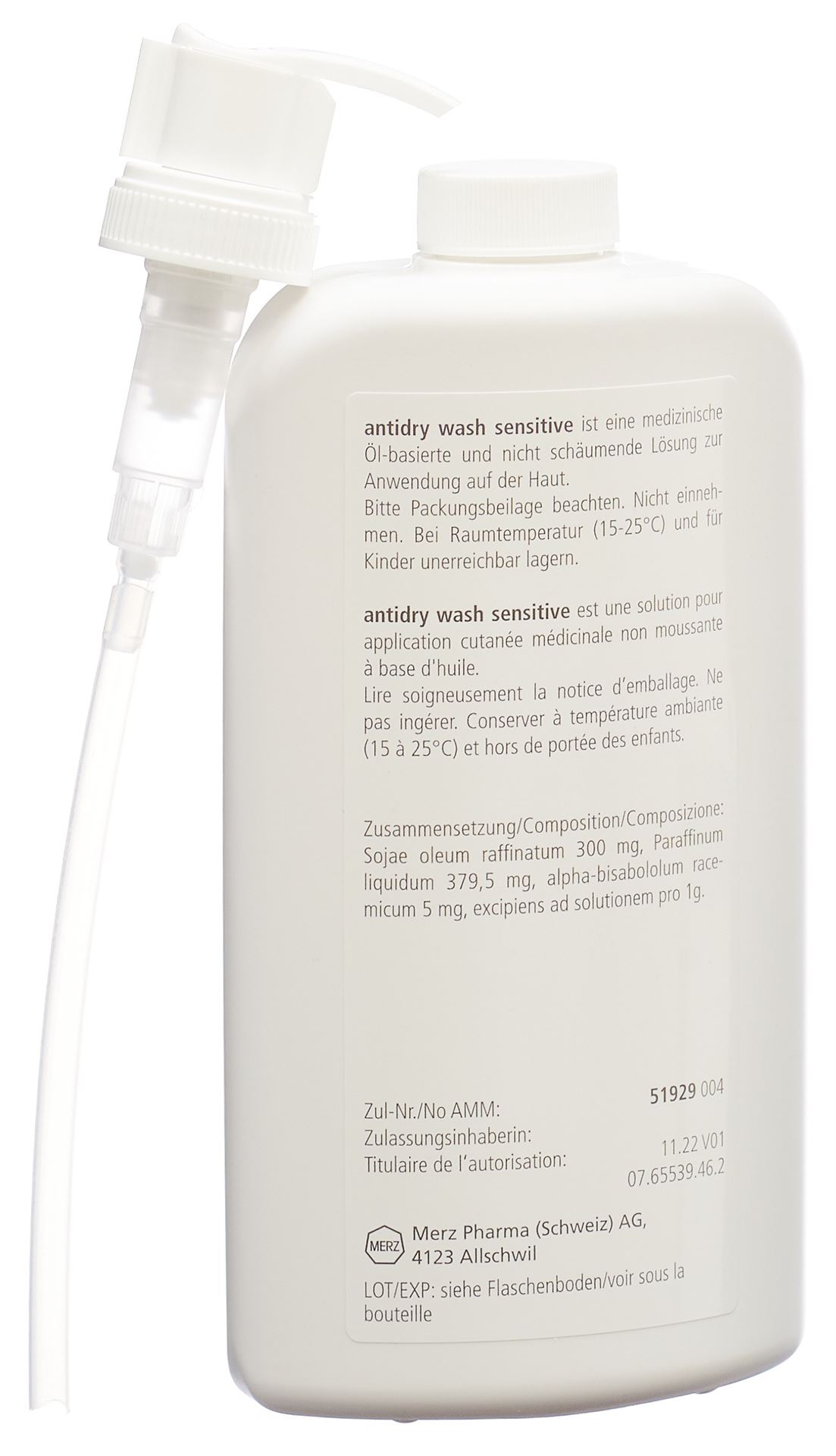 ANTIDRY wash sensitive Waschöl Fl 500 ml – Bild 8