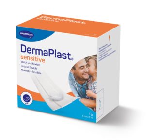 DERMAPLAST Sens Schnellverb 6cmx5m weiss