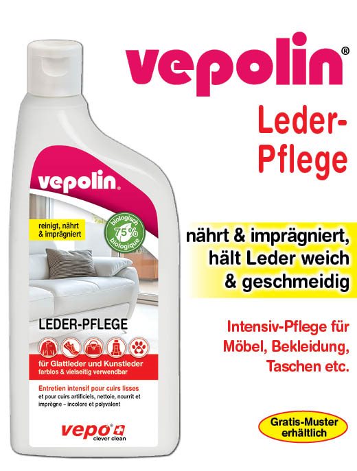 VEPOLIN Lederpflege farblos 300 ml – Bild 2