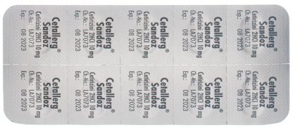 CETALLERG Sandoz Filmtabl 10 mg 50 Stk – Bild 4