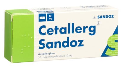 CETALLERG Sandoz Filmtabl 10 mg 50 Stk – Bild 2