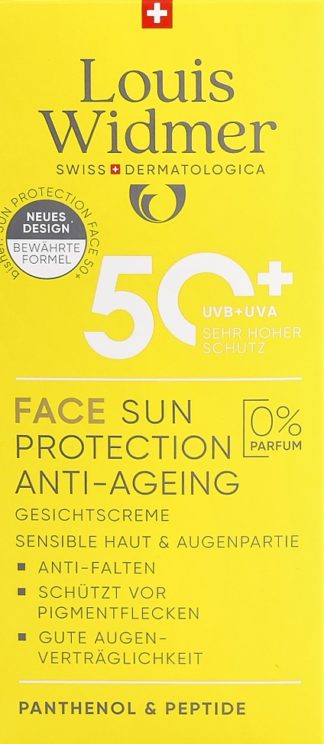 WIDMER Face Sun Prot Anti-Ag LSF50+ o Parf 50 ml