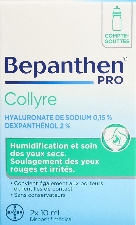 BEPANTHEN PRO Augentropfen (n) 2 Fl 10 ml – Bild 2