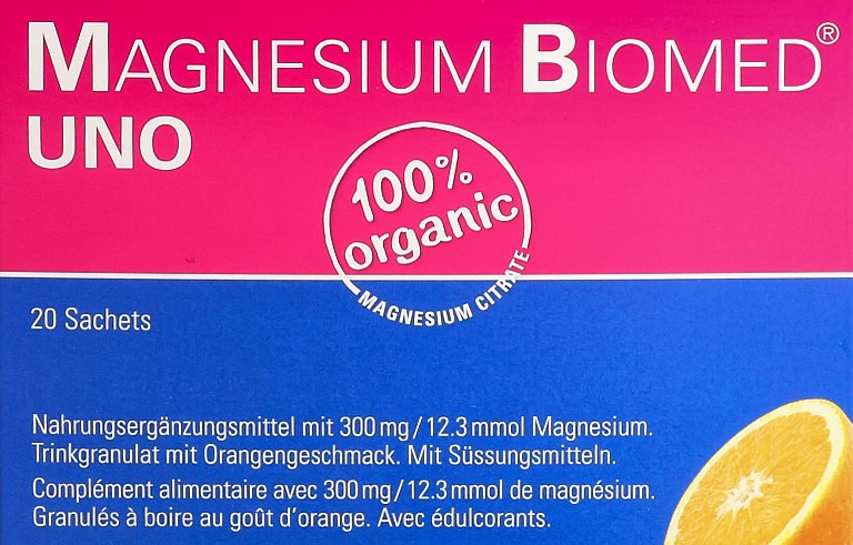 MAGNESIUM BIOMED Uno Gran Btl 20 Stk