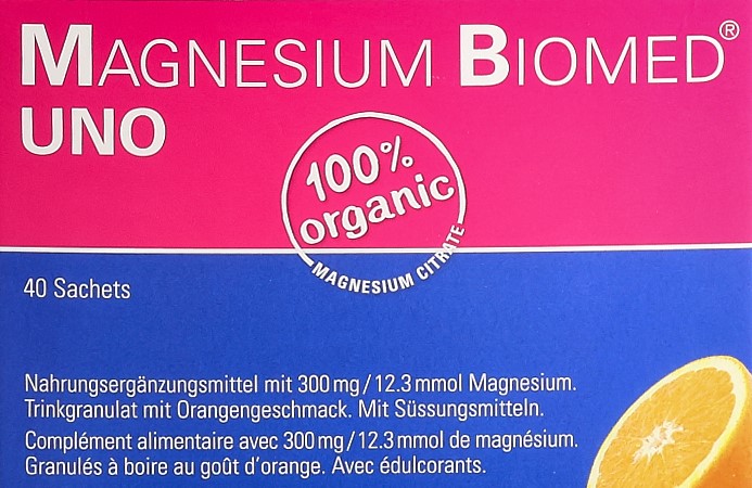 MAGNESIUM BIOMED Uno Gran Btl 40 Stk