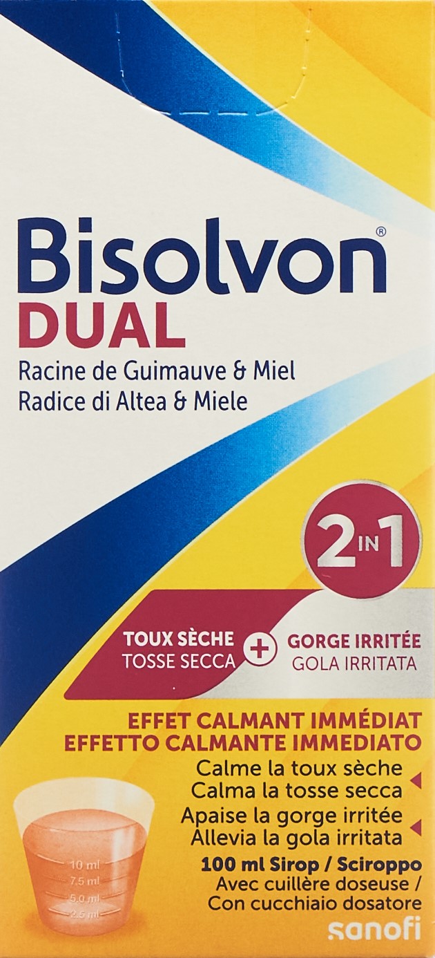 BISOLVON DUAL 2in1 Hustensirup Fl 100 ml – Bild 2