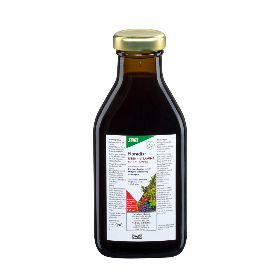 FLORADIX Eisen + Vitamine Fl 250 ml – Bild 2