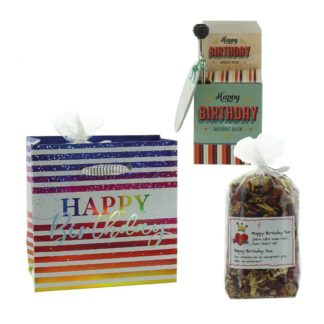 HERBORISTERIA Midi-Tasche Birthd Rainbow Happy Tea