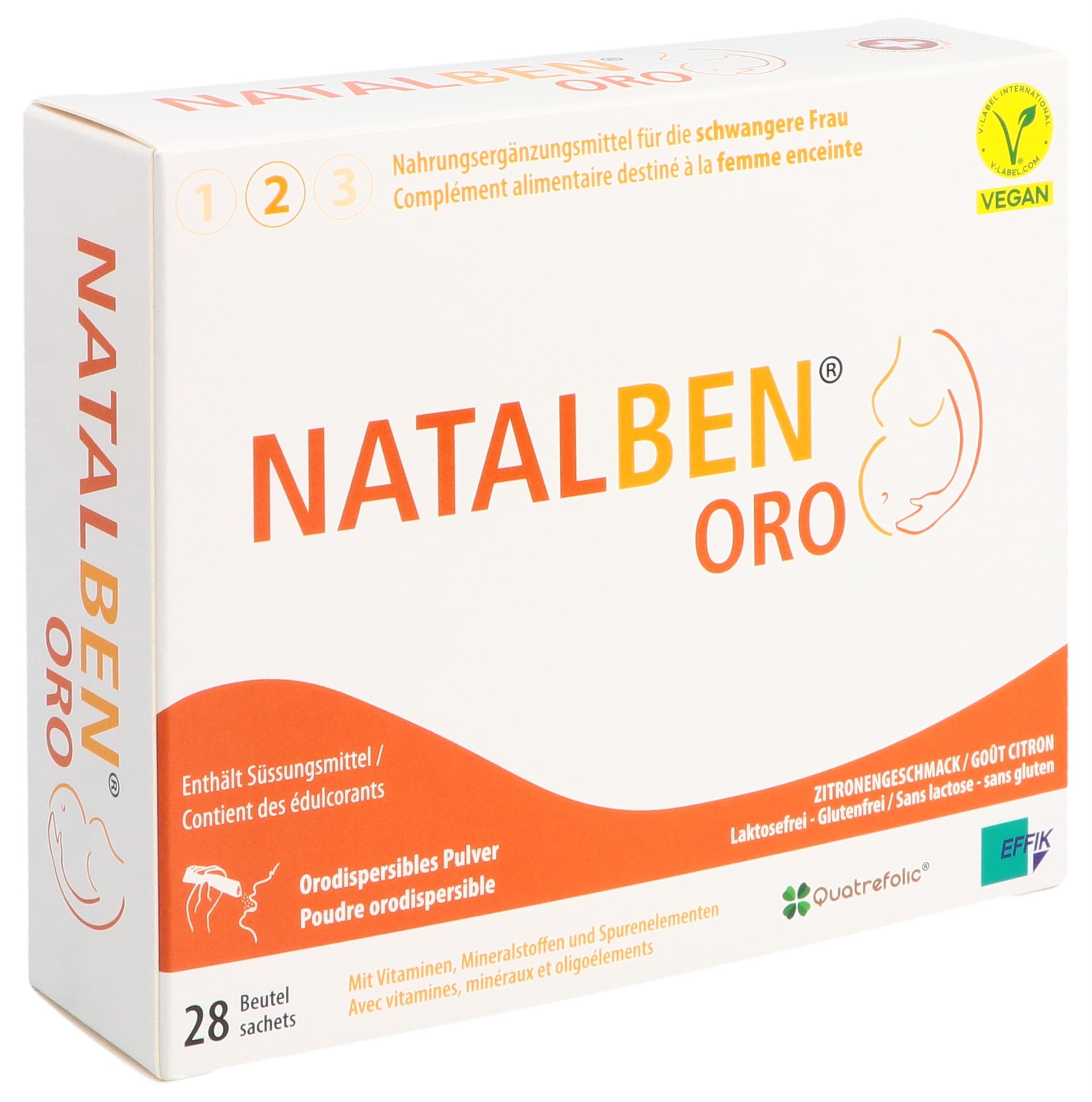 NATALBEN ORO vegan Btl 28 Stk – Bild 2