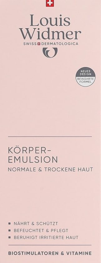 WIDMER Körperemulsion parf 200 ml