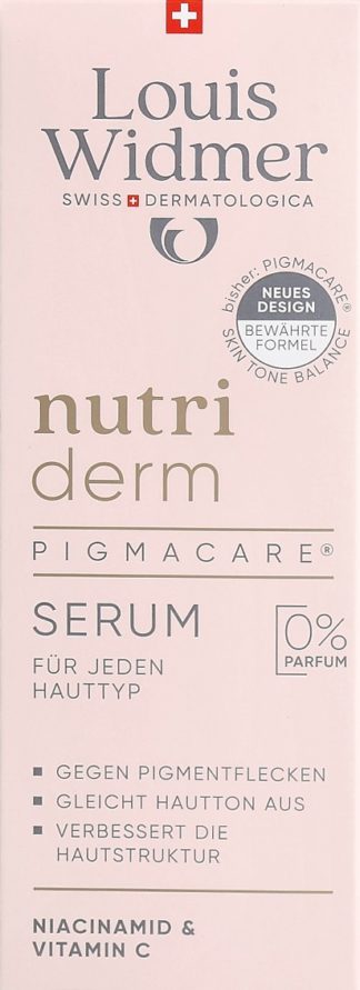 WIDMER Nutriderm Pigmacare Serum o Parf 30 ml