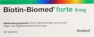 BIOTIN Biomed forte Tabl 5 mg 30 Stk
